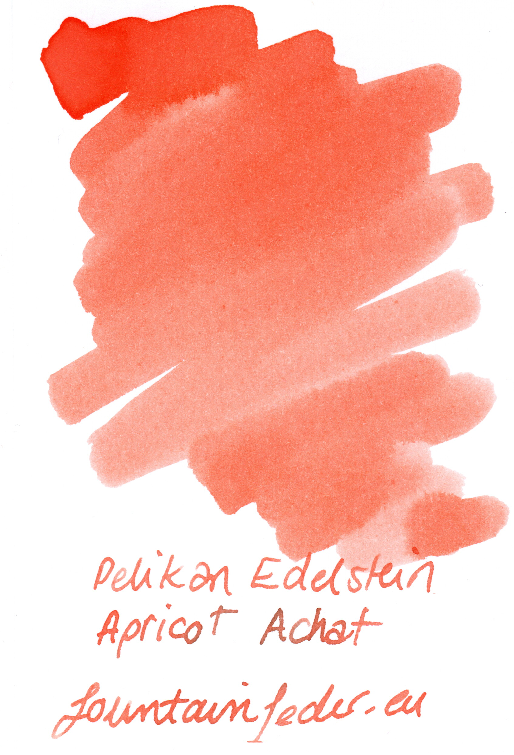 Pelikan Edelstein - Apricot Achat Ink Sample 2ml