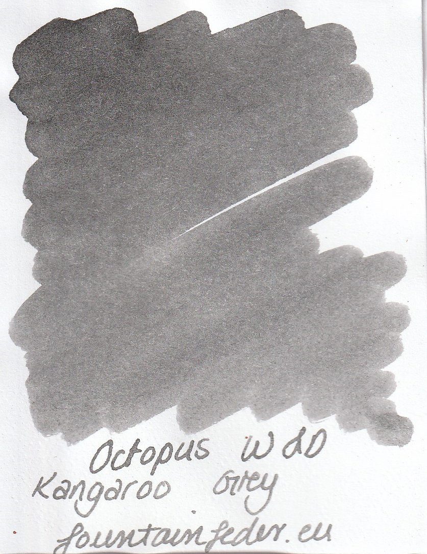 Octopus Fluids Write & Draw - Kangaroo Grey Ink Sample 2ml