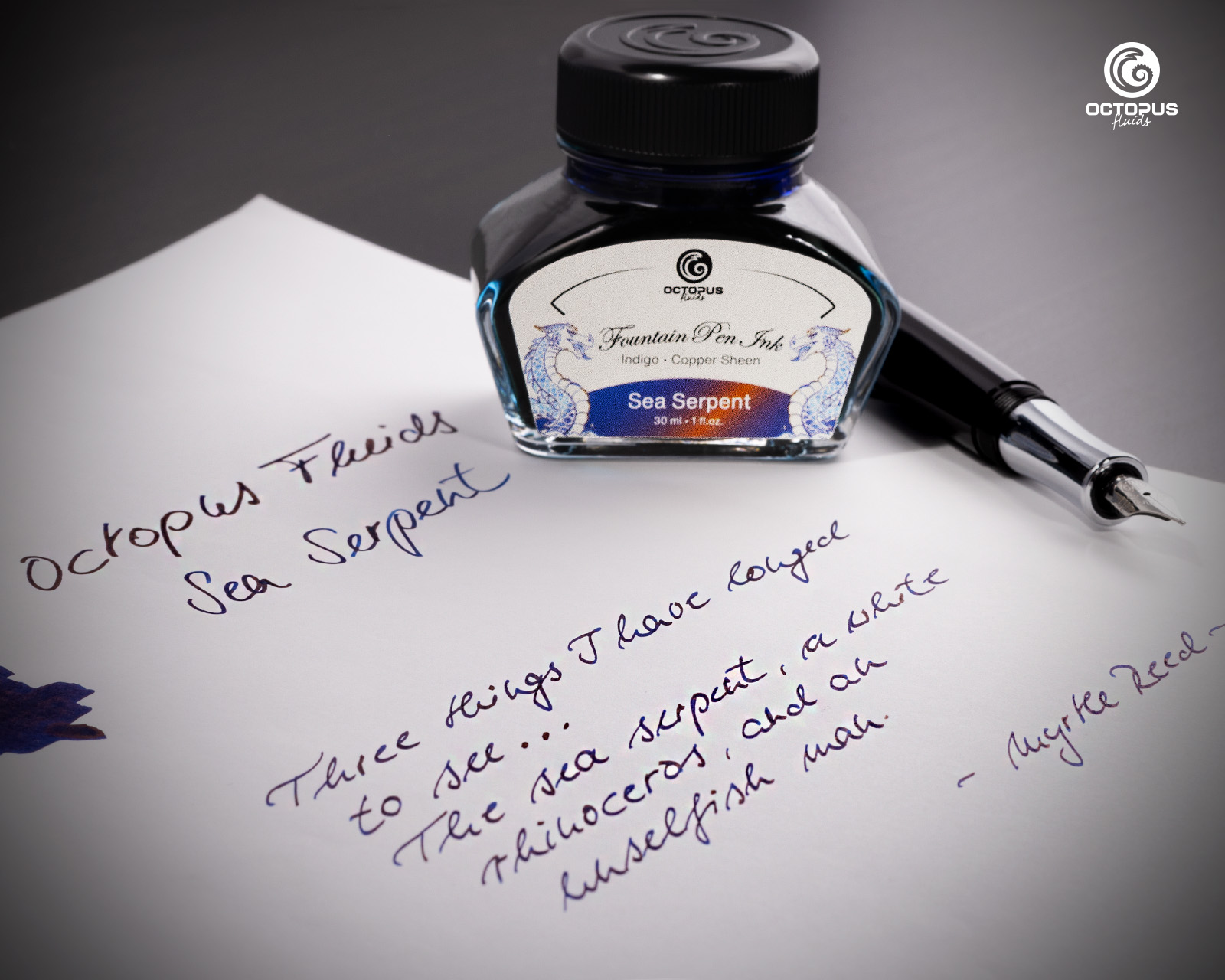 Octopus Sheen Ink - Sea Serpent 30ml