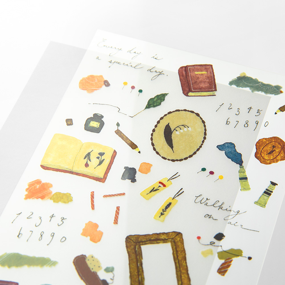Midori Transfer Sticker for Journaling