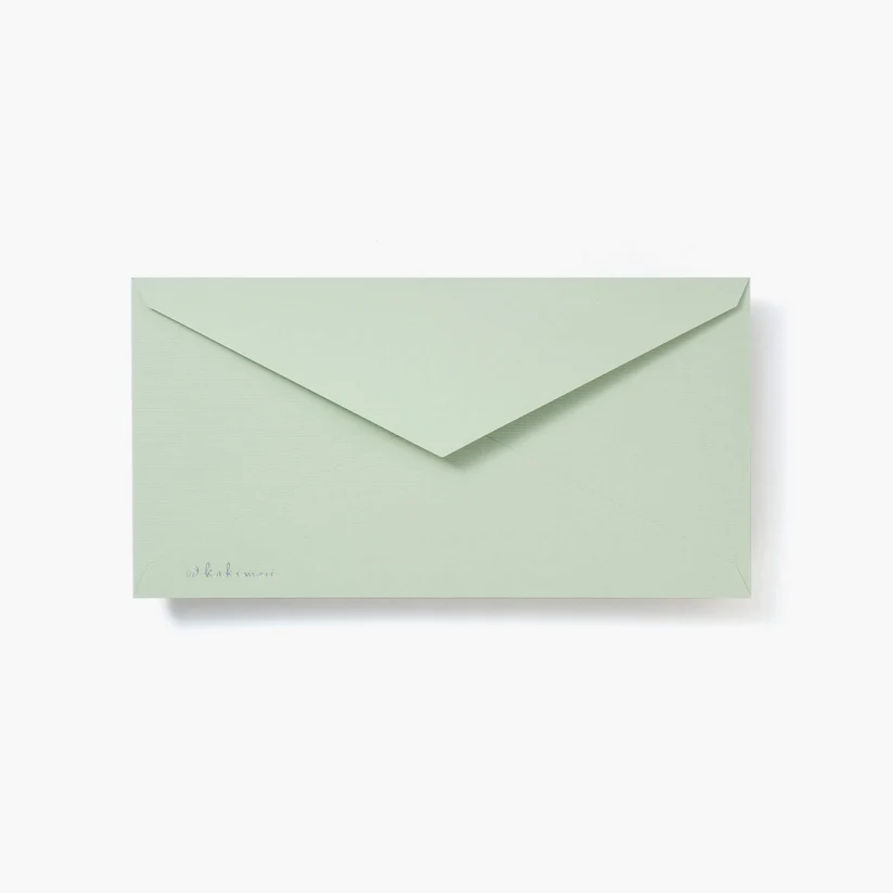 Kakimori Envelopes 5pcs Pale Green