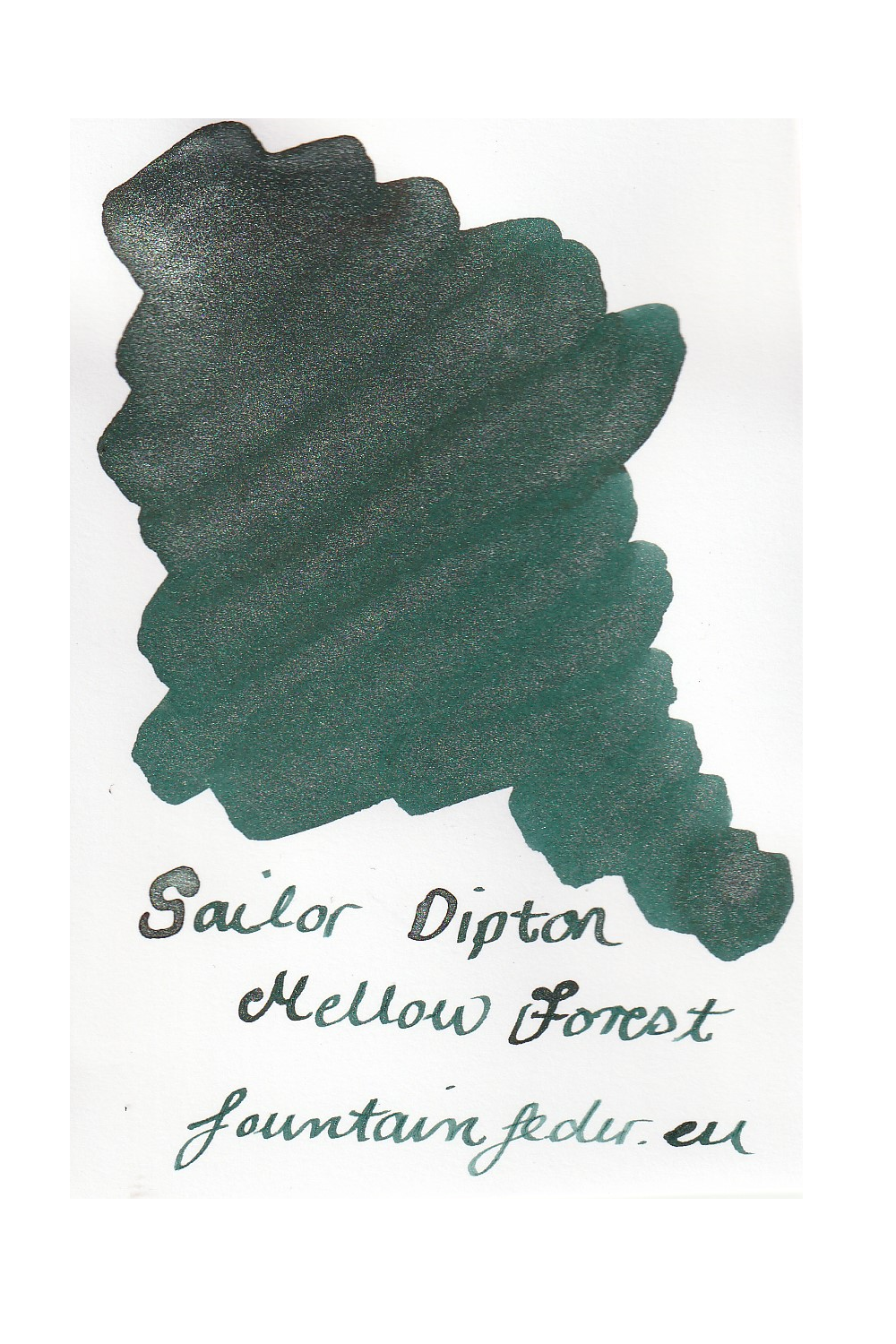 Sailor Dipton Ink - Mellow Forest Ink Sample 2ml
