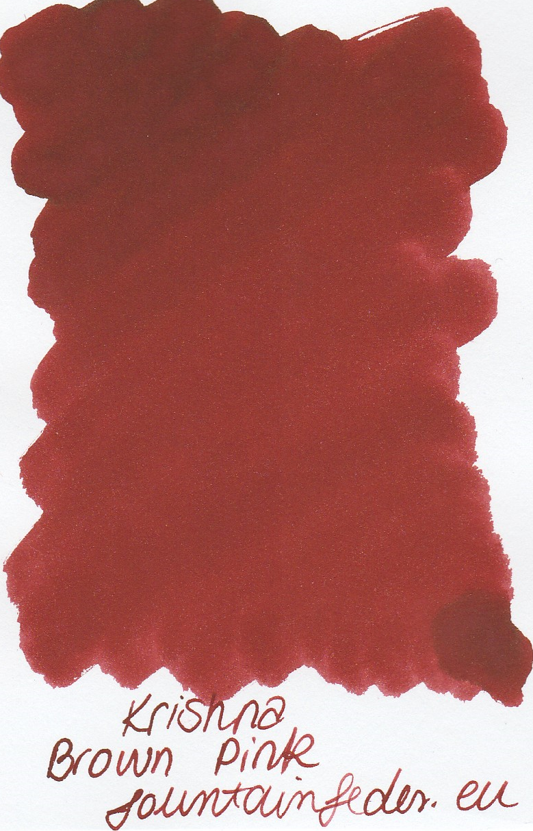 Krishna SR Brown Pink Ink Sample 2ml