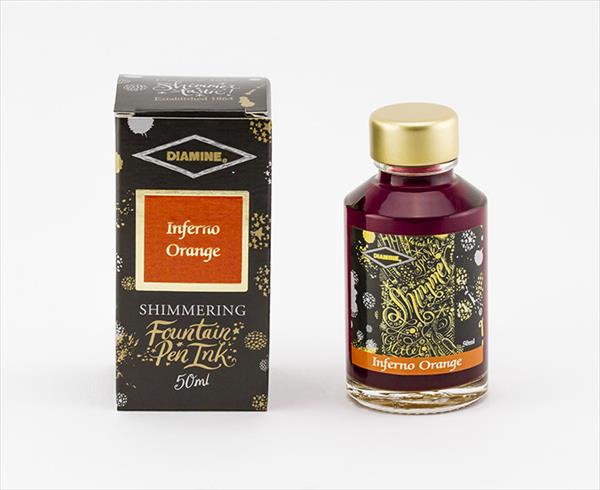 Diamine Shimmer Inferno Orange 50ml