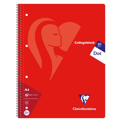 Clairefontaine Collegeblock A4 Dot