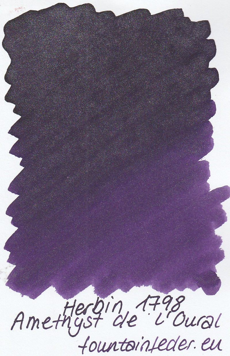 Herbin 1798 Amethyste de l'Oural Ink Sample 2ml