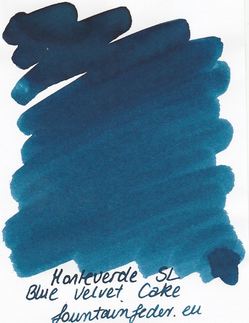 Monteverde Sweet LIfe - Blue Velvet Cake Ink Sample 2ml