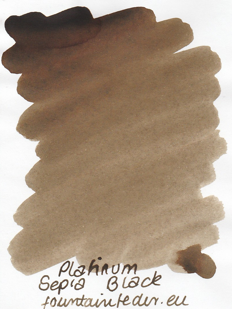 Platinum Sepia Black Ink Sample 2ml