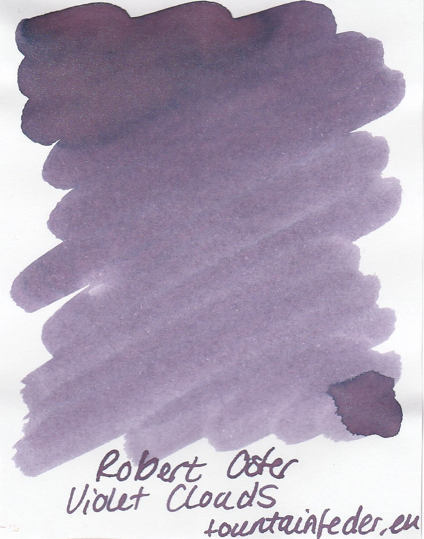 Robert Oster Shake`n`Shimmy - Violet Clouds Ink Sample 2ml