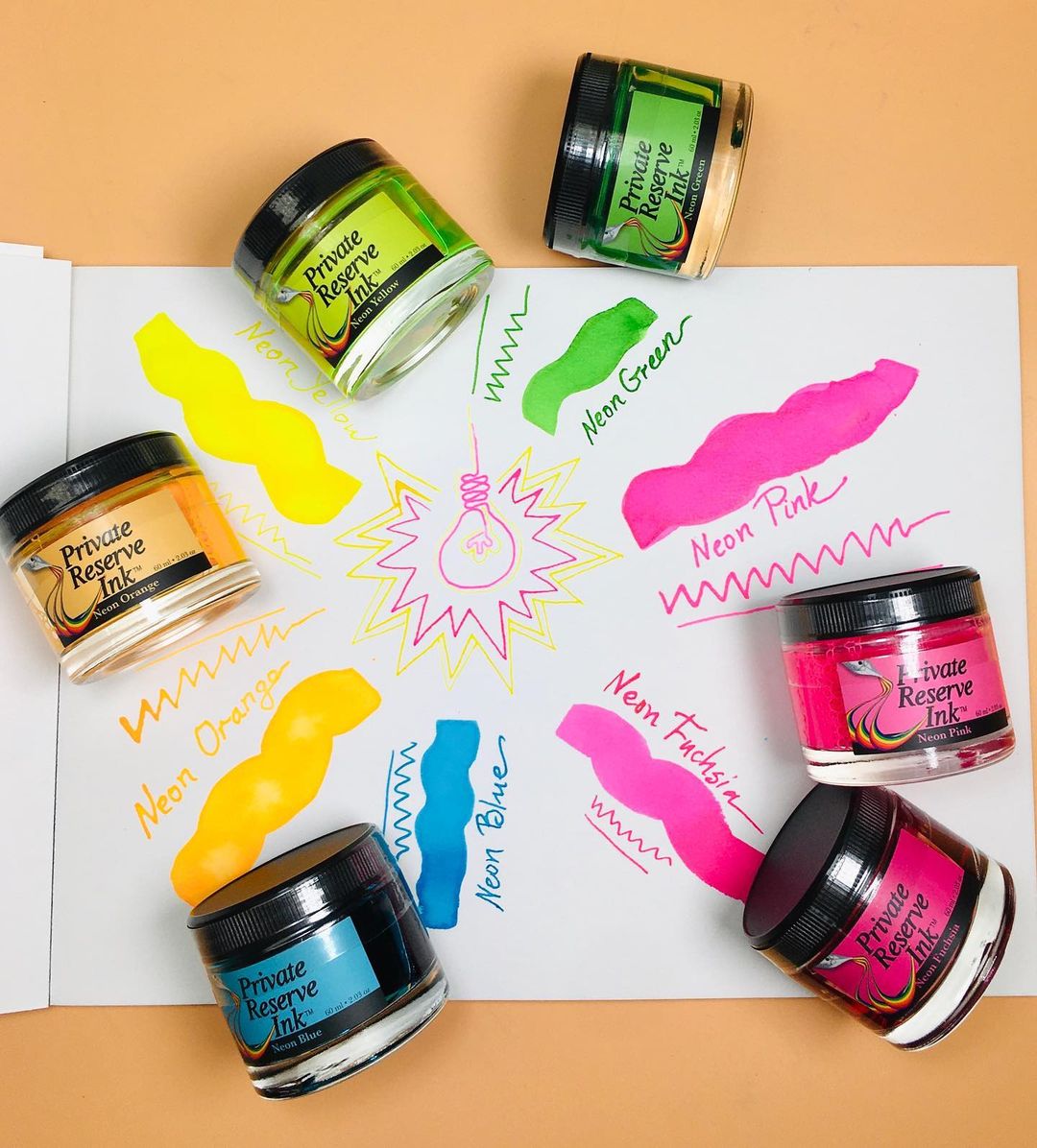Private Reserve Neon  Ink Sample Set