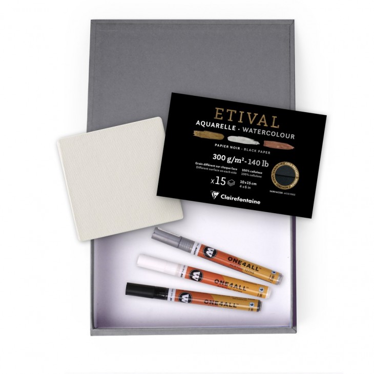 Clairefontaine & Molotow Acryl Set in Box