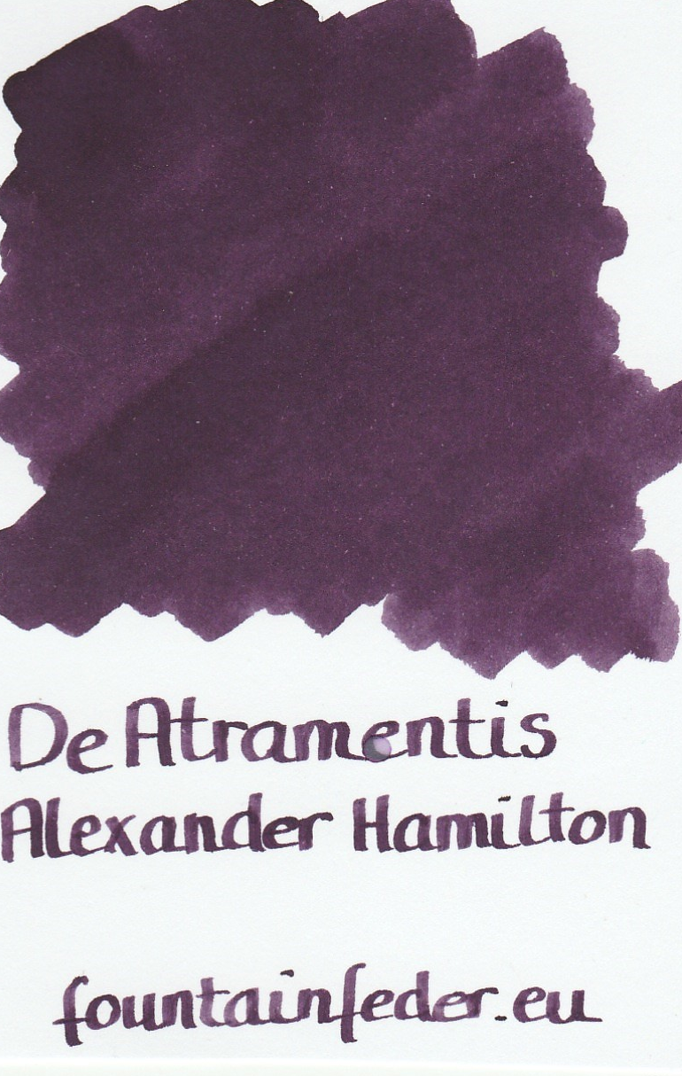 DeAtramentis Alexander Hamilton Ink Sample 2ml