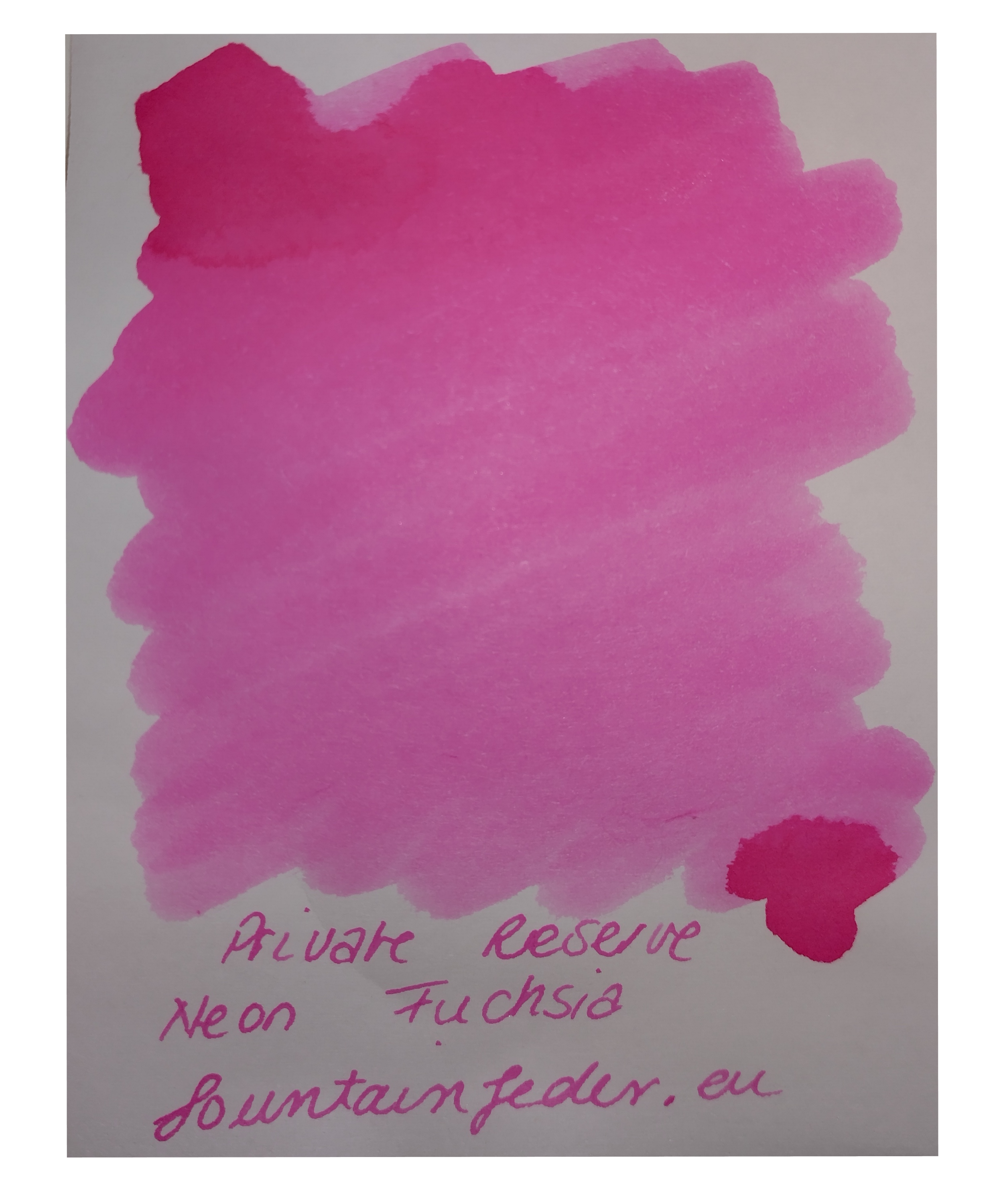 Private Reserve - Neon Fuchsia Ink Sample 2ml