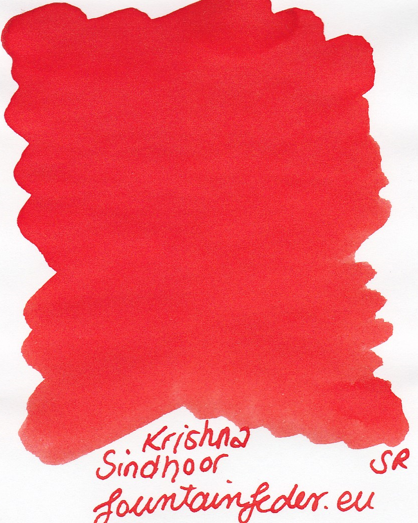 Krishna SR Sindhoor Ink Sample 2ml
