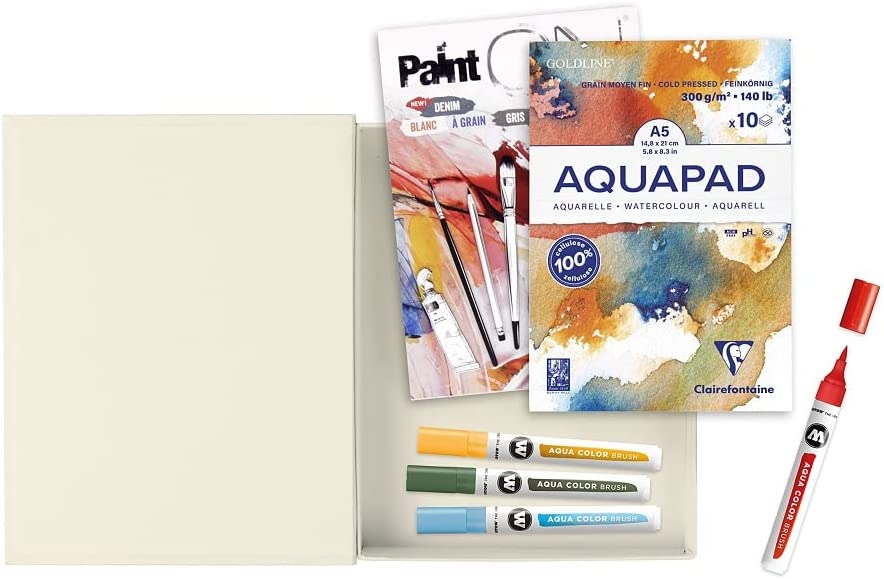 Clairefontaine & Molotow Aqua Set in Box