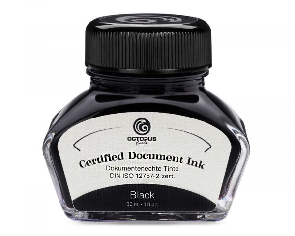 Octopus Document Ink - Black 30ml