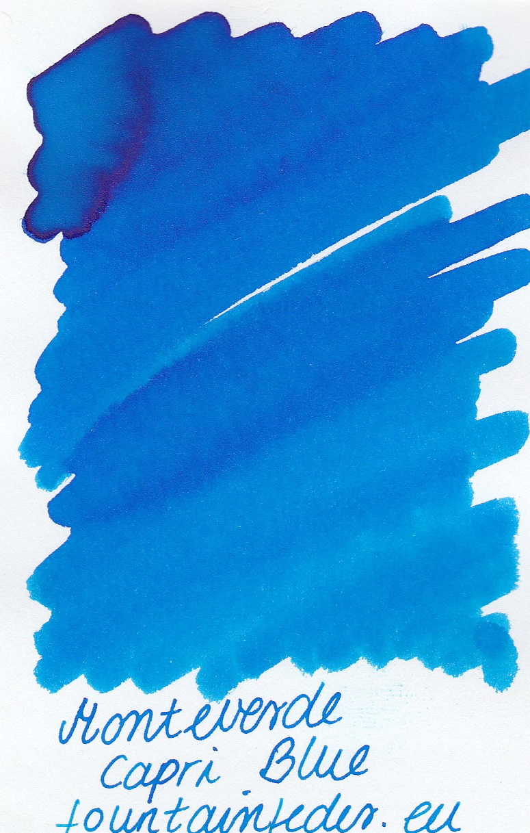 Monteverde  Capri Blue Ink Sample 2ml