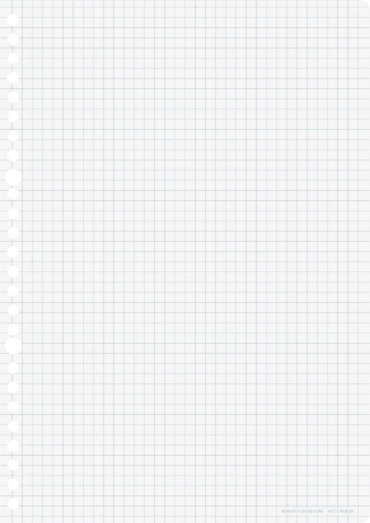 Kokuyo Good Tools Loose Leaf B5