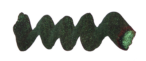 Diamine Inkvent Green Edition - Best Wishes Ink Sample 2ml