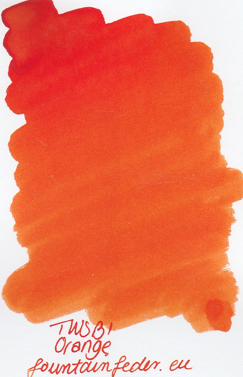TWSBI Orange Ink Sample 2ml