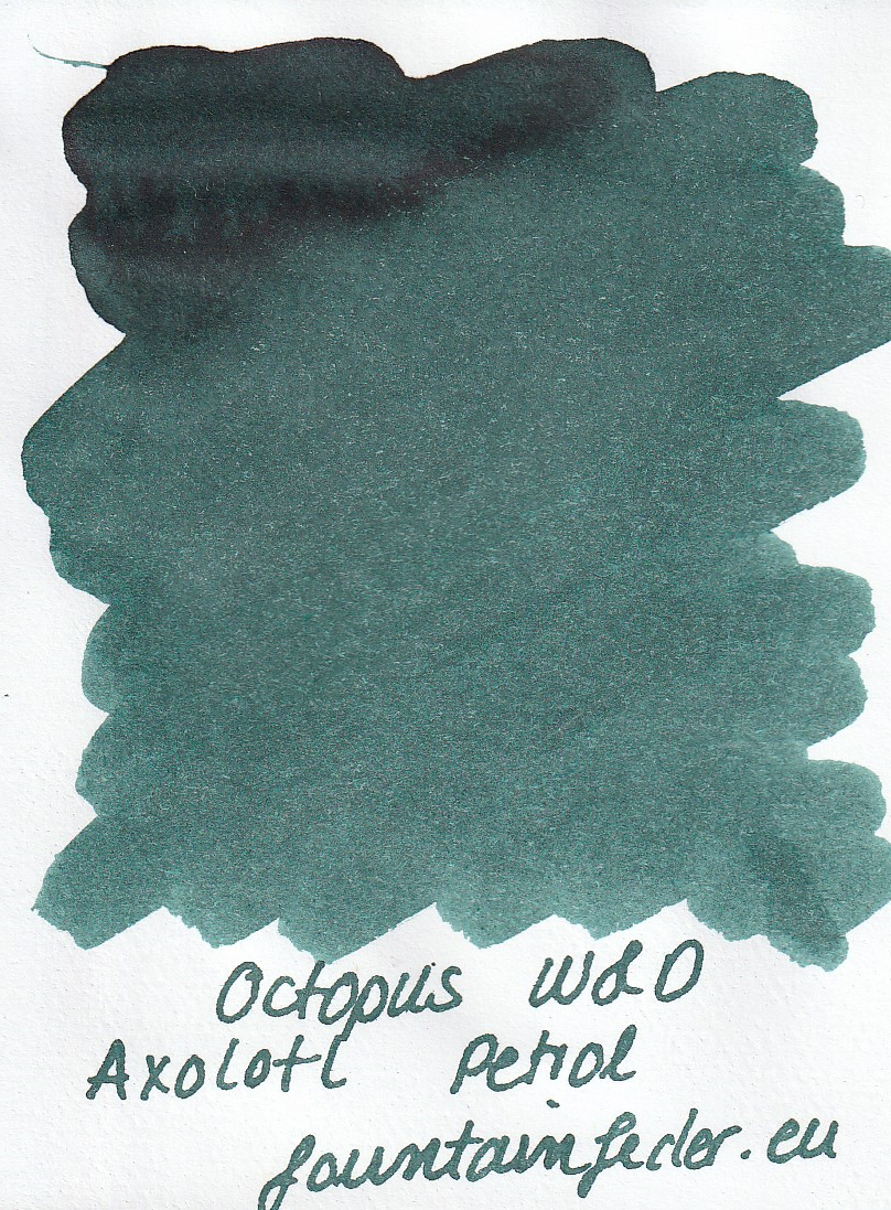 Octopus Fluids Write & Draw - Axolotl Petrol Ink Sample 2ml