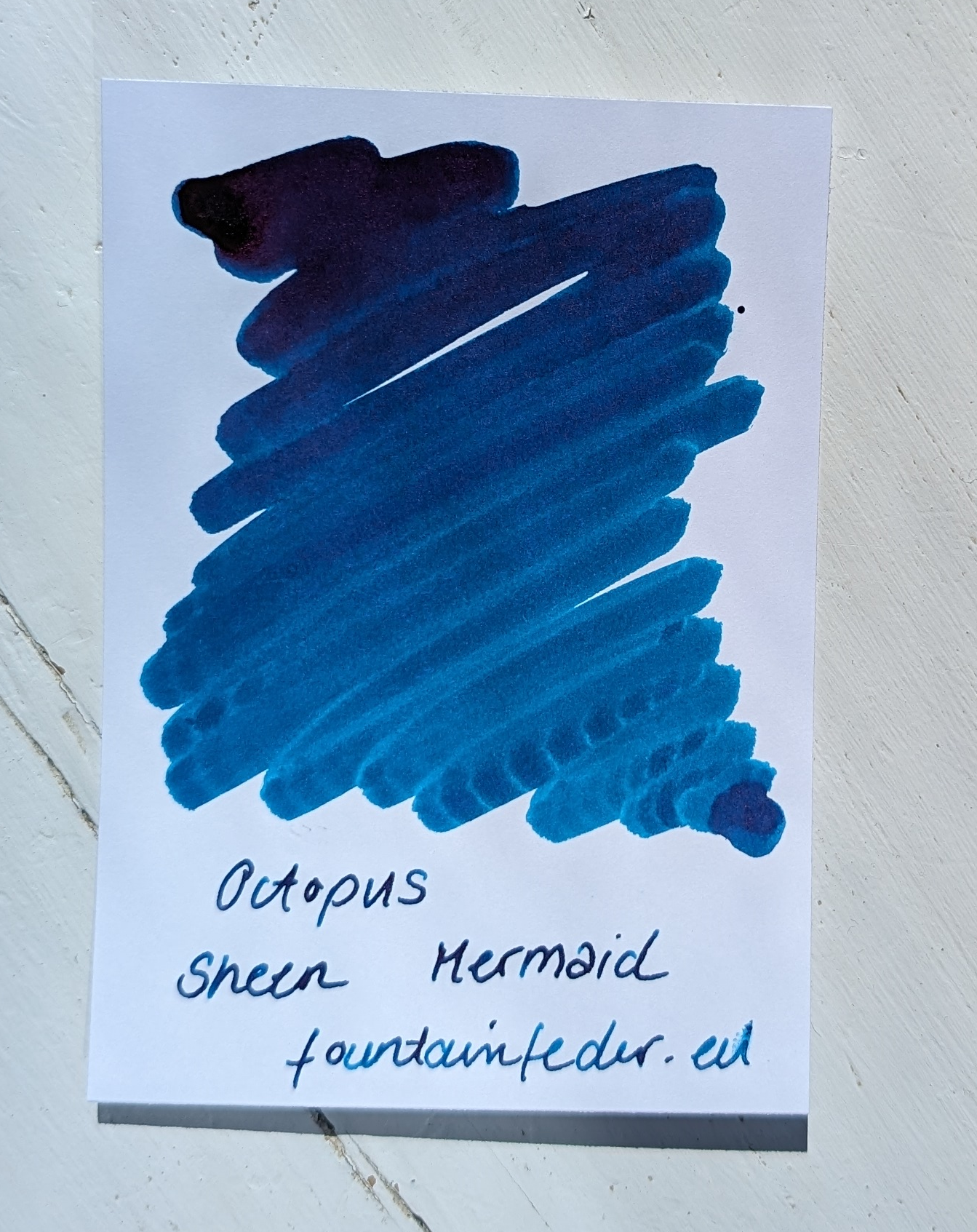 Octopus Sheen Mermaid Ink Sample 2ml