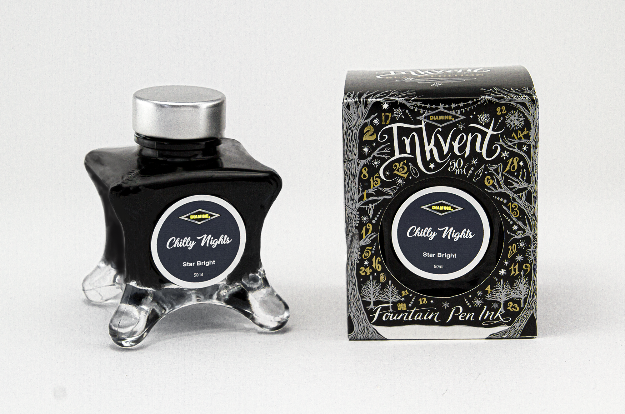 Diamine Inkvent Black Edition - Chilly Nights 50ml