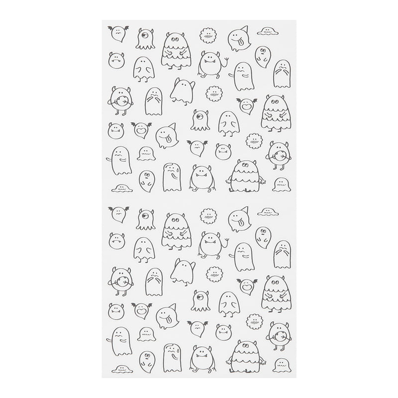 Midori Chat Monsters Sticker