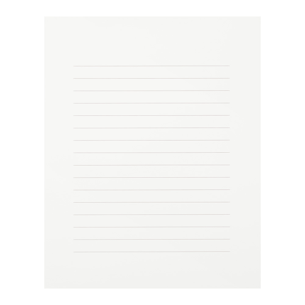 Midori MD Letter Pad Cotton - Horizontal Ruled Lines