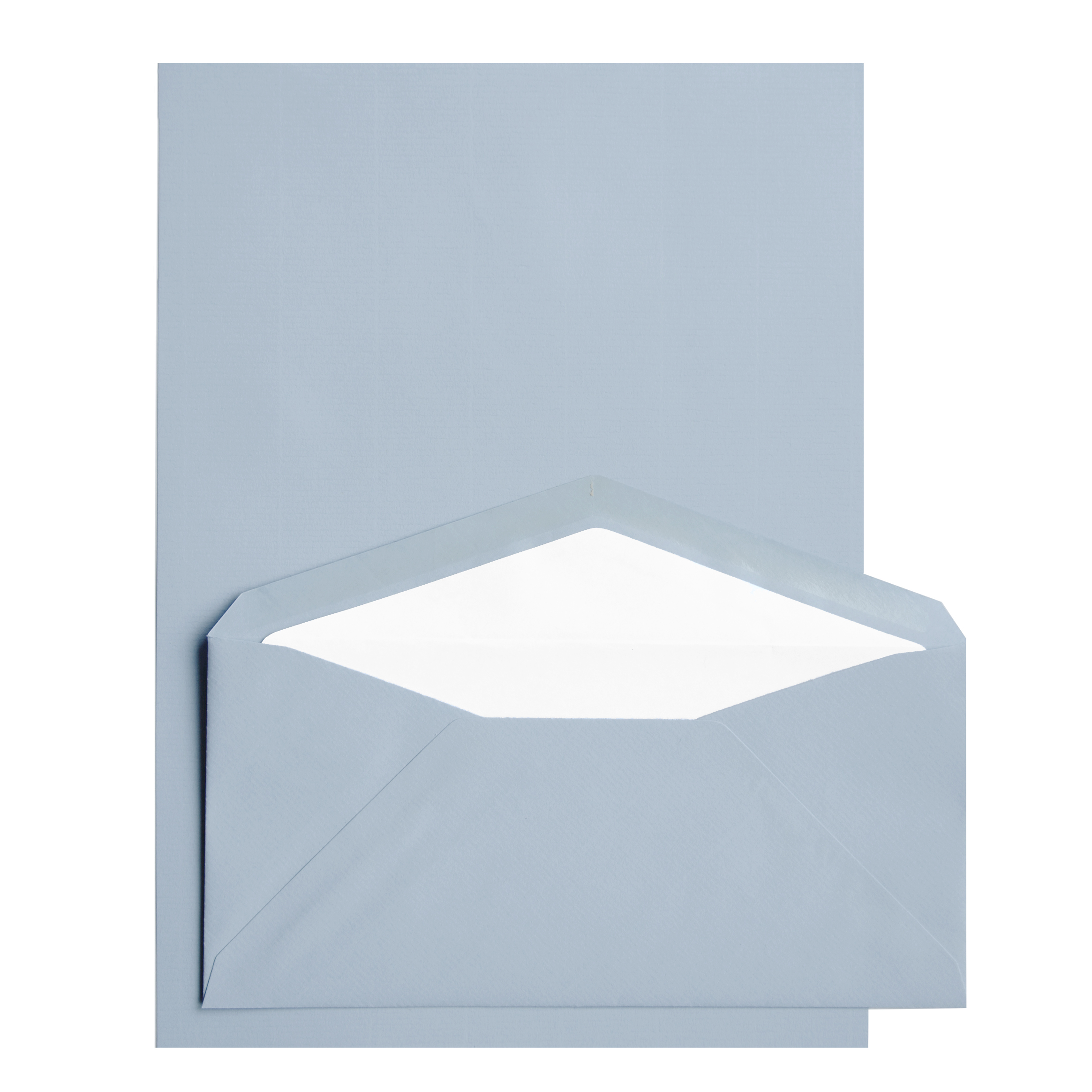 Crown Mill Silver Line Vergé - Stationery Set A4