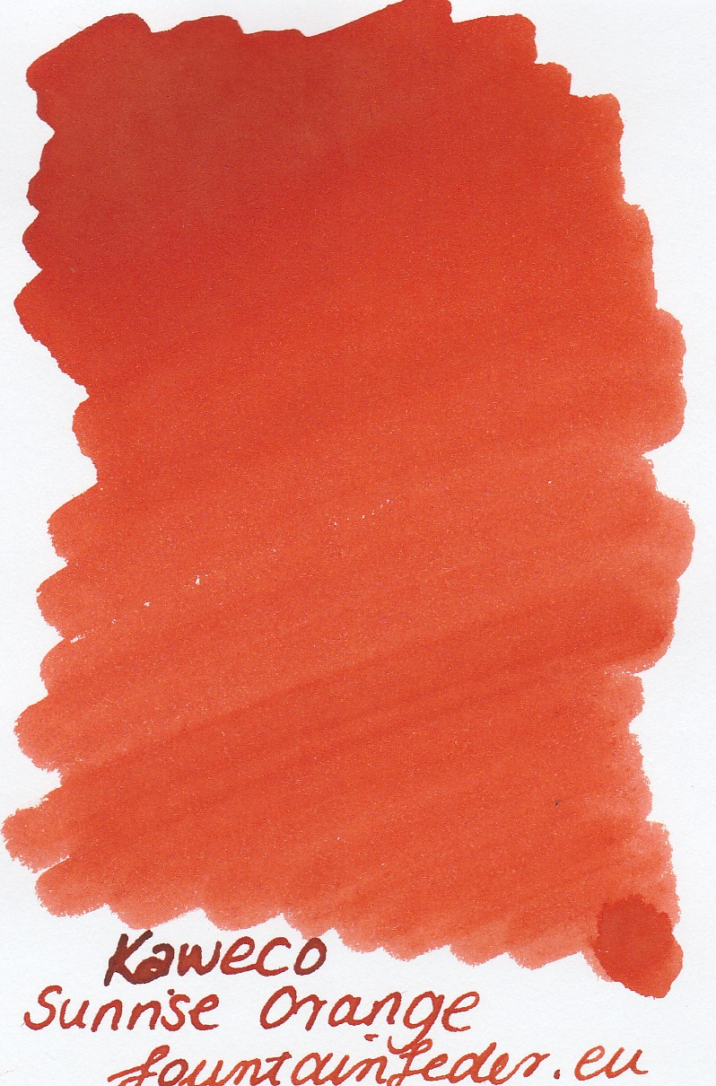 Kaweco Sunrise Orange Ink Sample 2ml