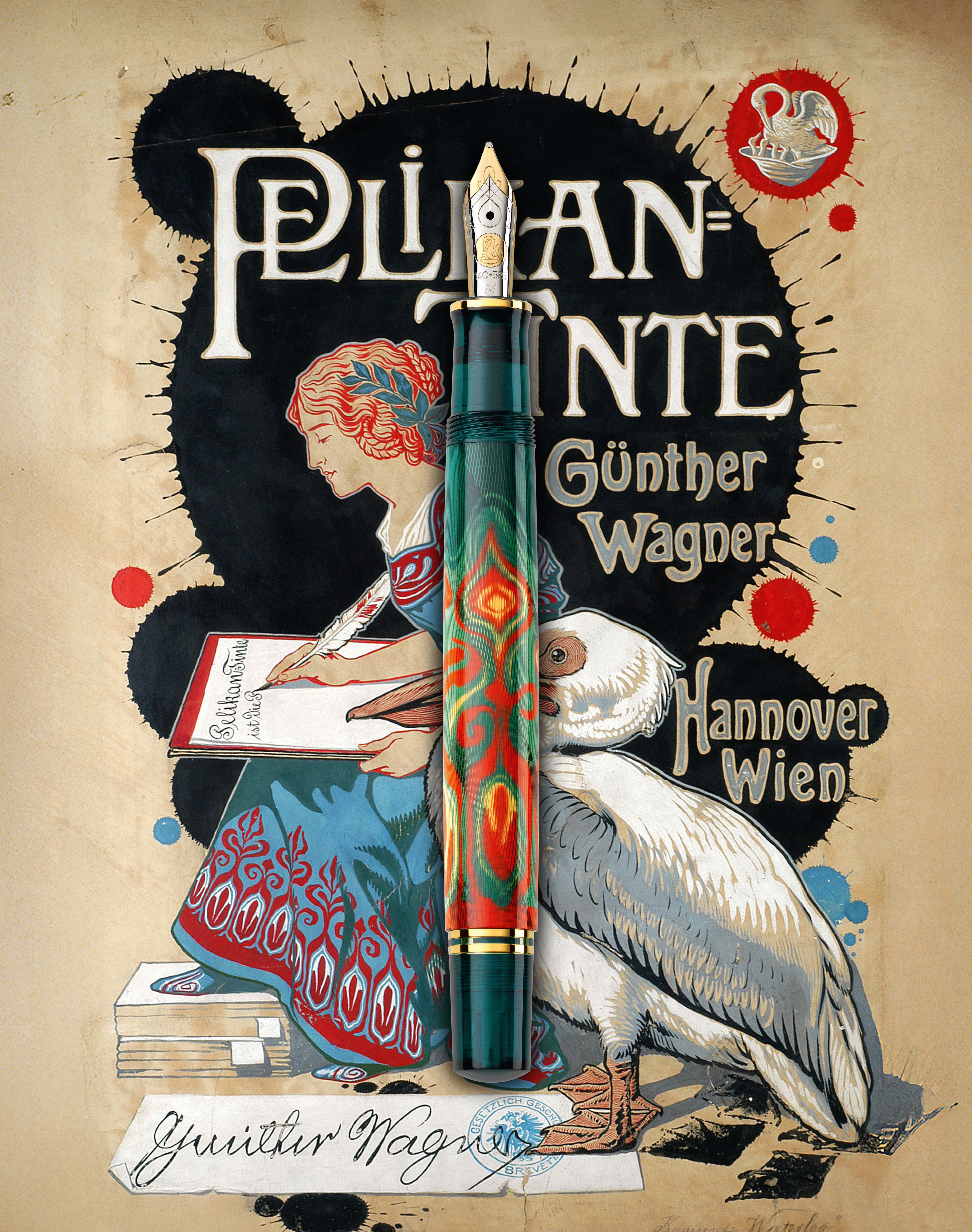 Pelikan Special Edition M 600 Art Collection Rudi Rother