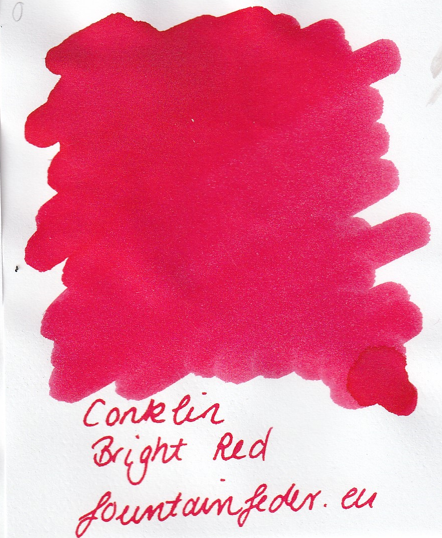 Conklin -  Bright Red Sample 2ml