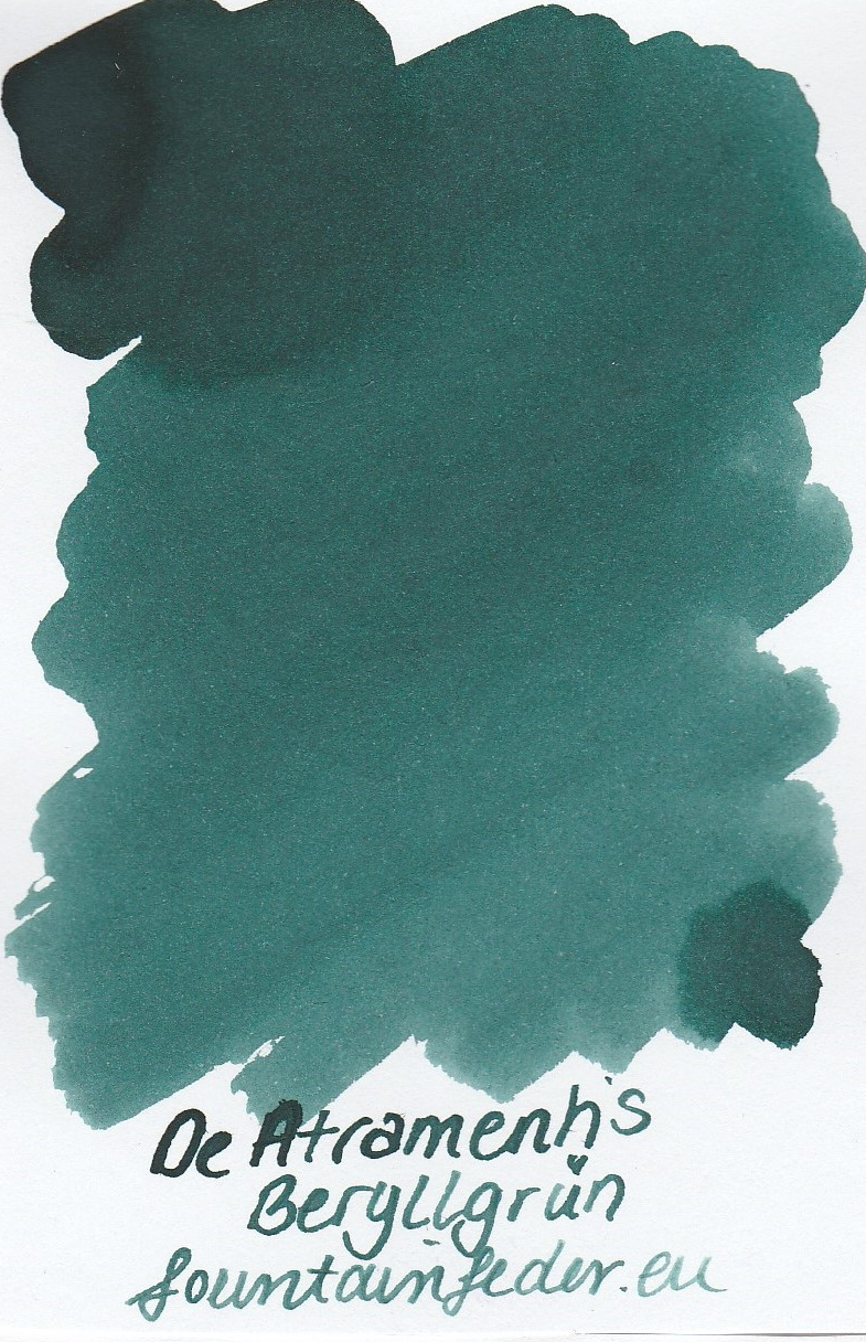 DeAtramentis Beryllgrün Ink Sample 2ml