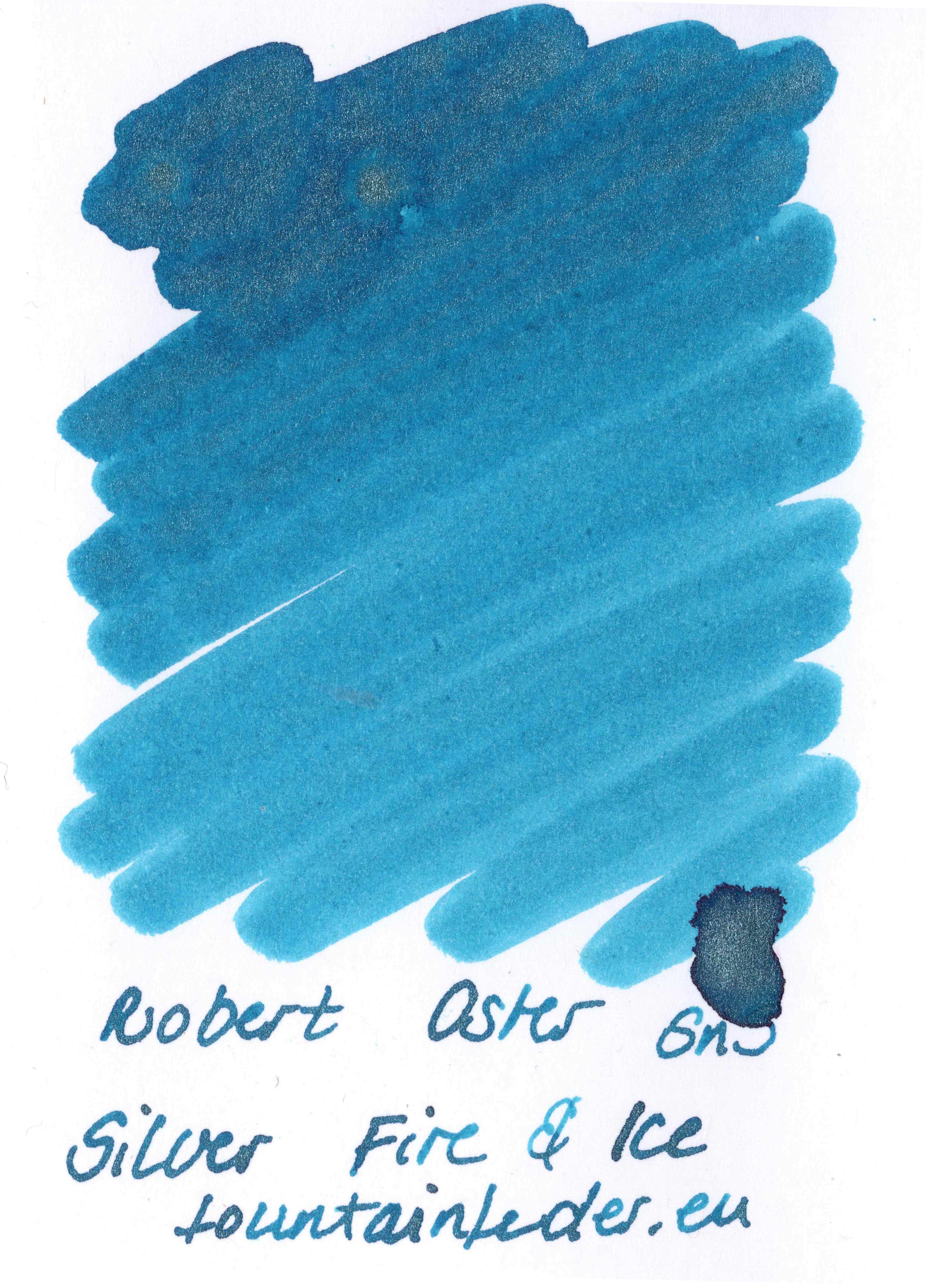 Robert Oster Shimmer - Silver Fire & Ice 50ml