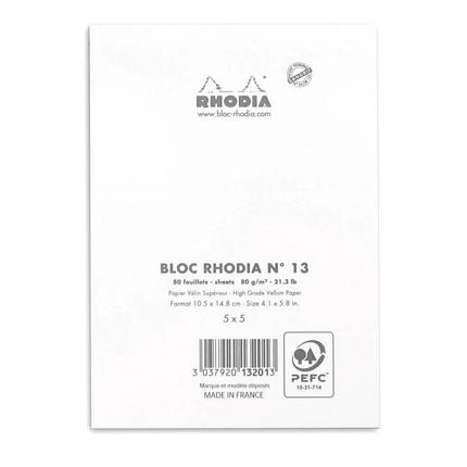Rhodia No.13 A6 Notepad