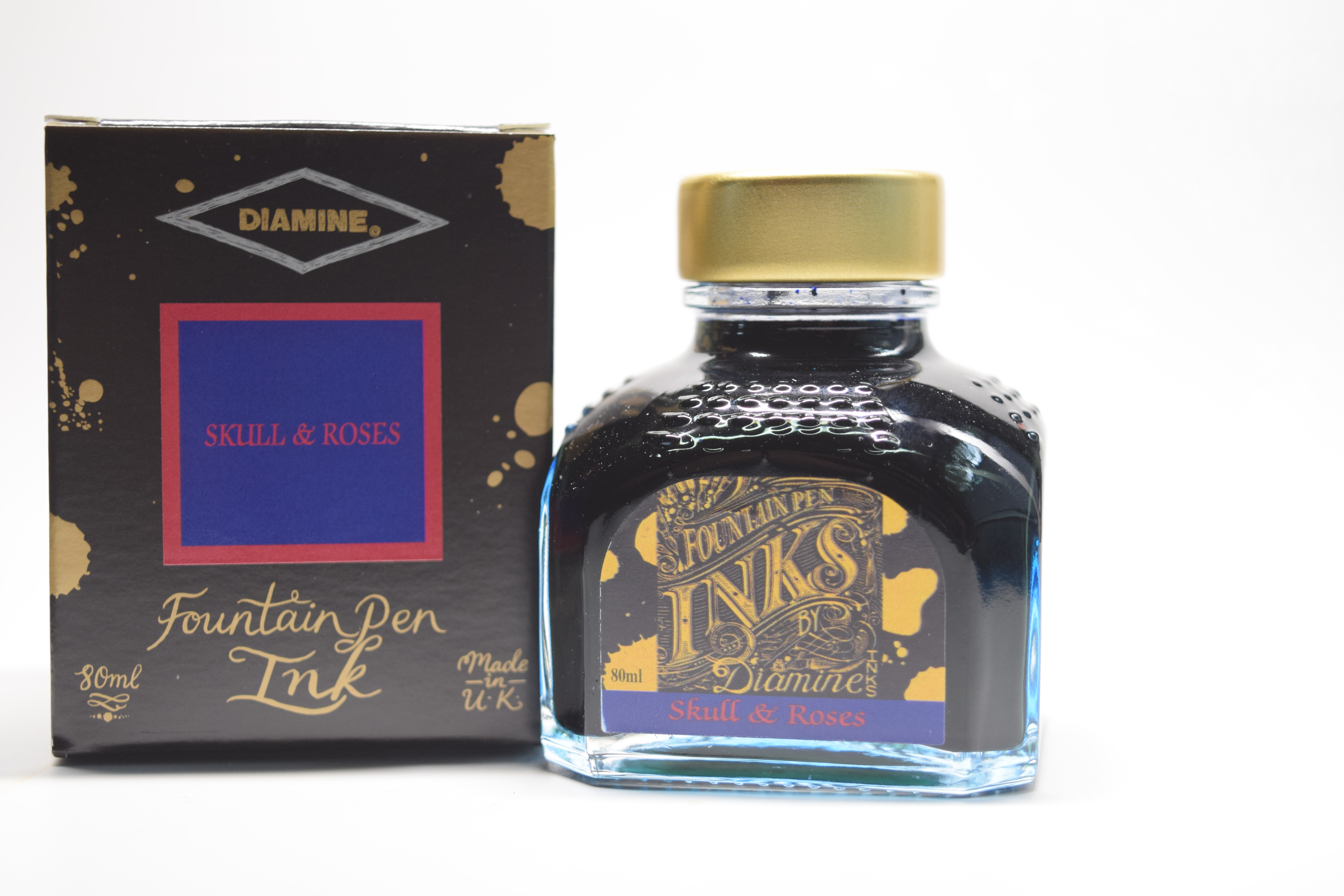 Diamine Skull & Roses 80ml