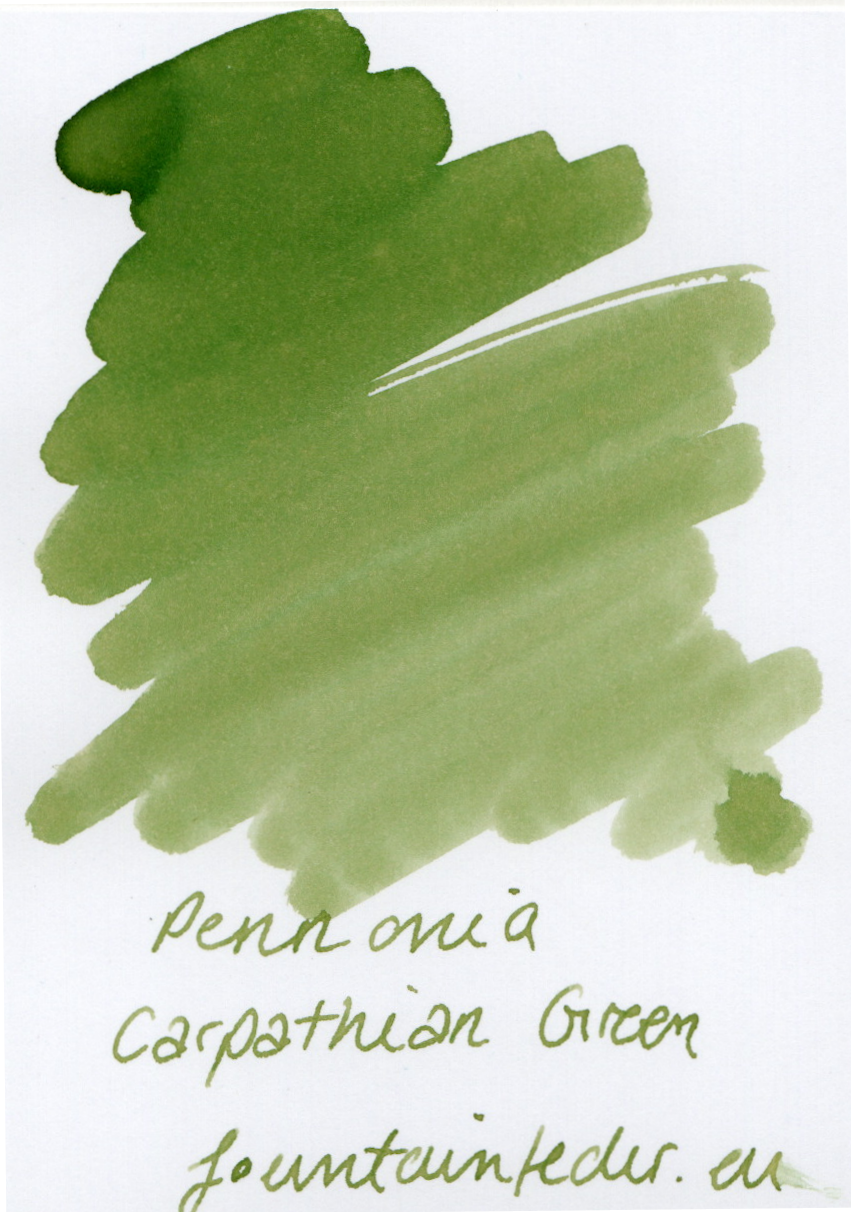 Pennonia Carpathian Green Ink Sample 2ml