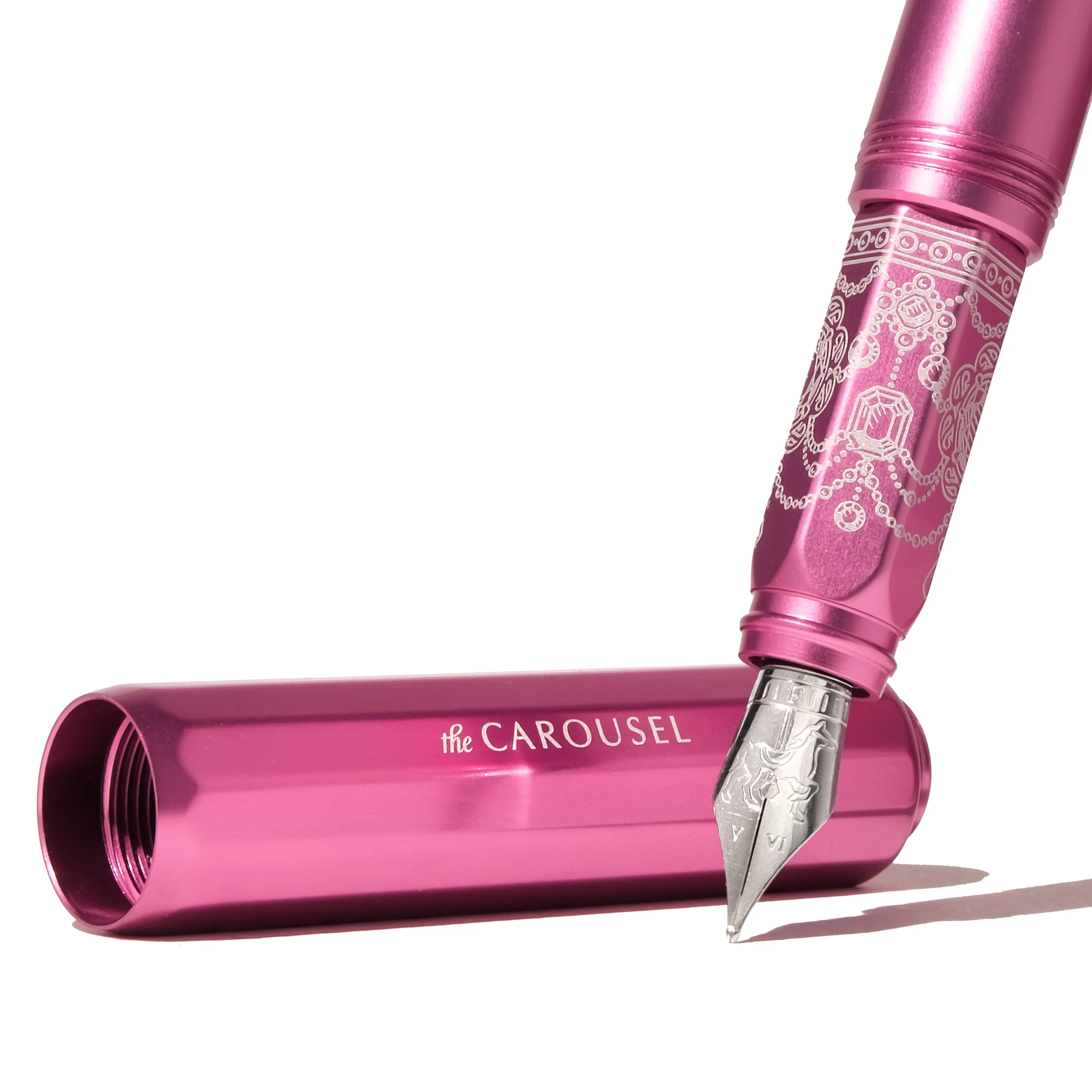 Ferris Wheel Press - Honorary Edition 2024 | Aluminum Carousel Fountain Pen - Little Miss Jubilee