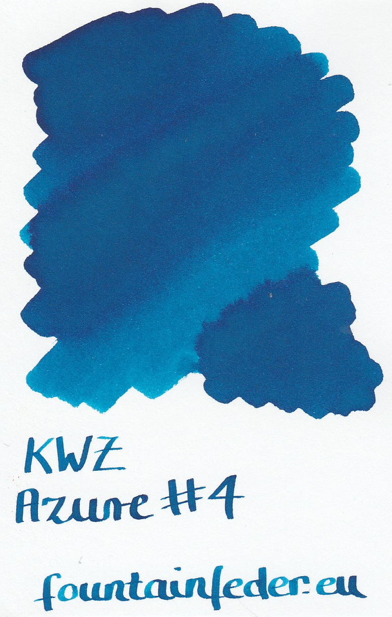 KWZ Azure #4 Ink Sample 2ml