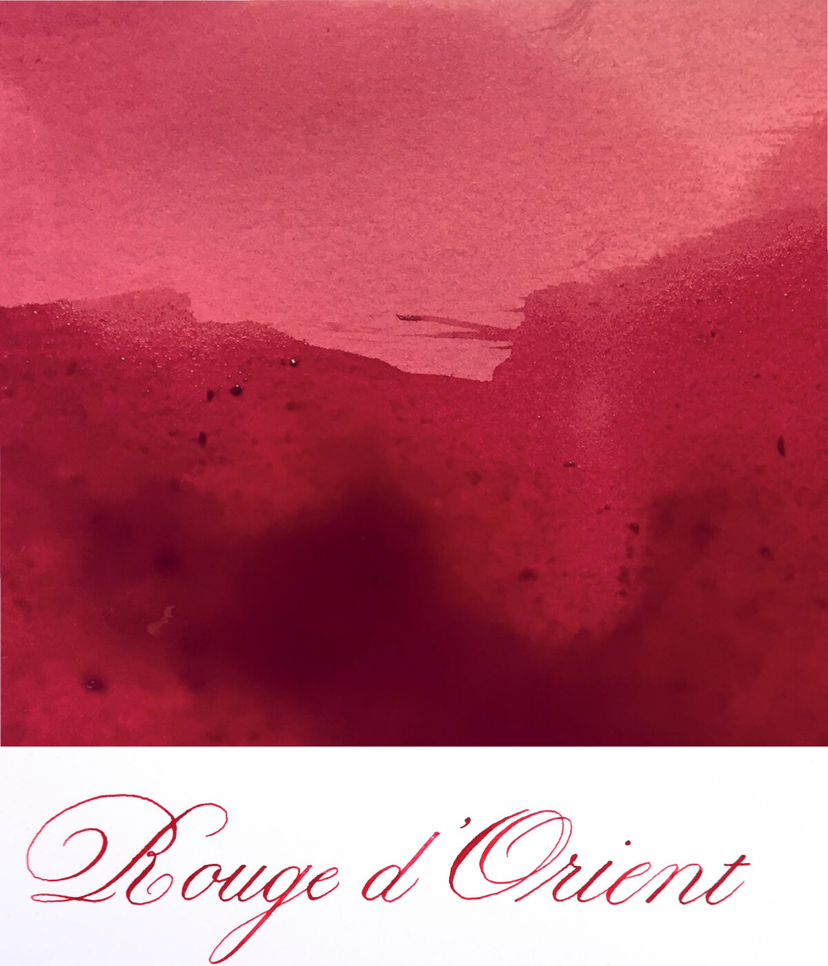 Jacques Herbin  - Rouge d'Orient Ink Sample 2ml