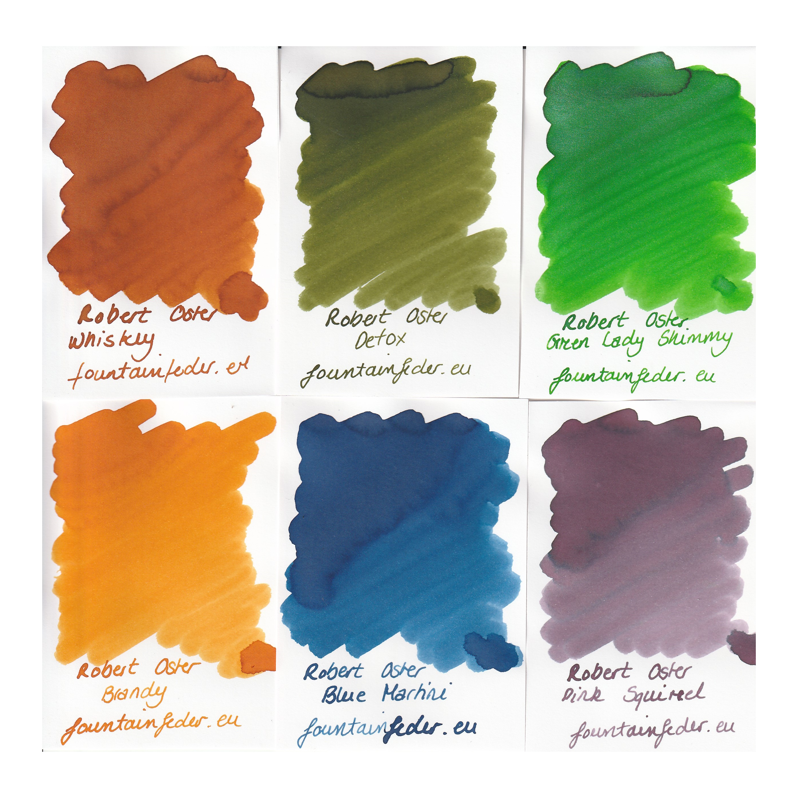 Robert Oster Drinks Ink Sample Set