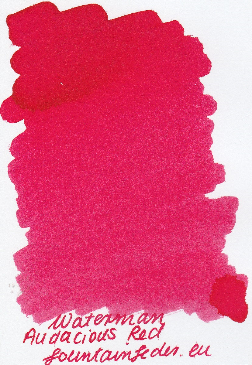 Waterman Audacious Red Ink Sample 2ml