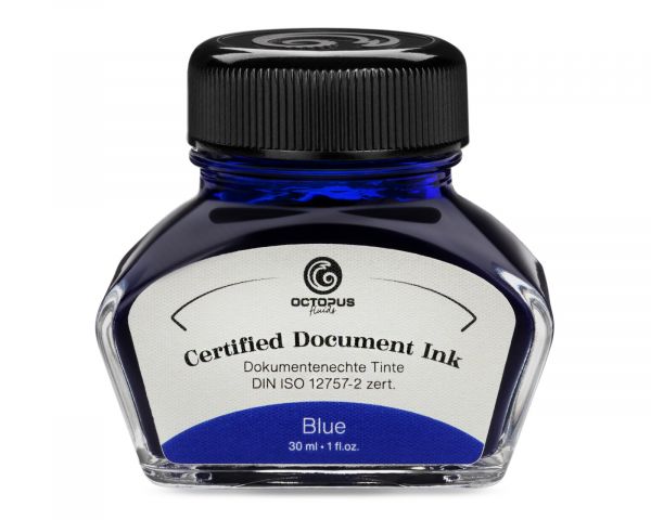 Octopus Document Ink - Blue 30ml