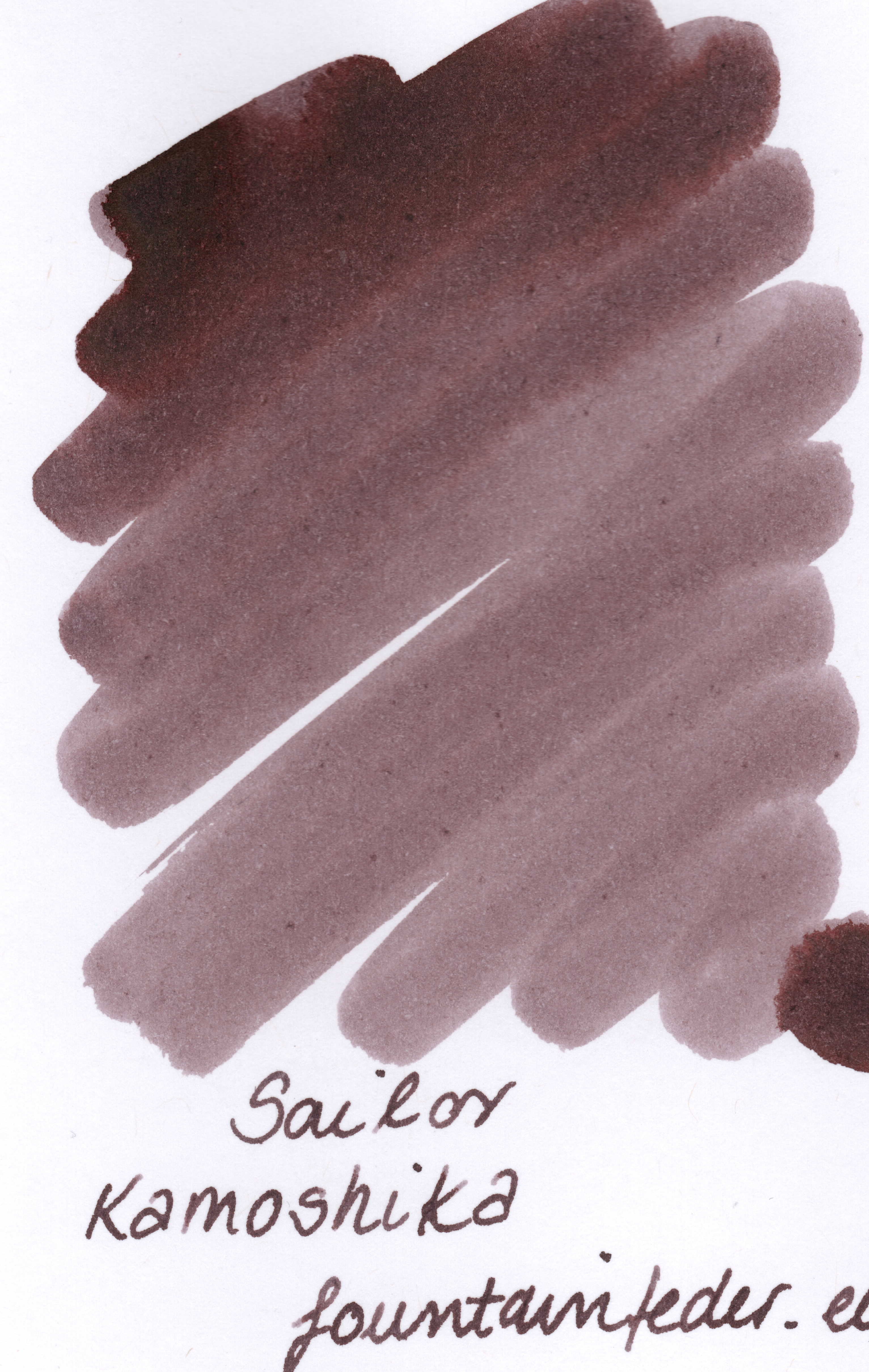 Sailor Shikiori Kamoshika Ink Sample