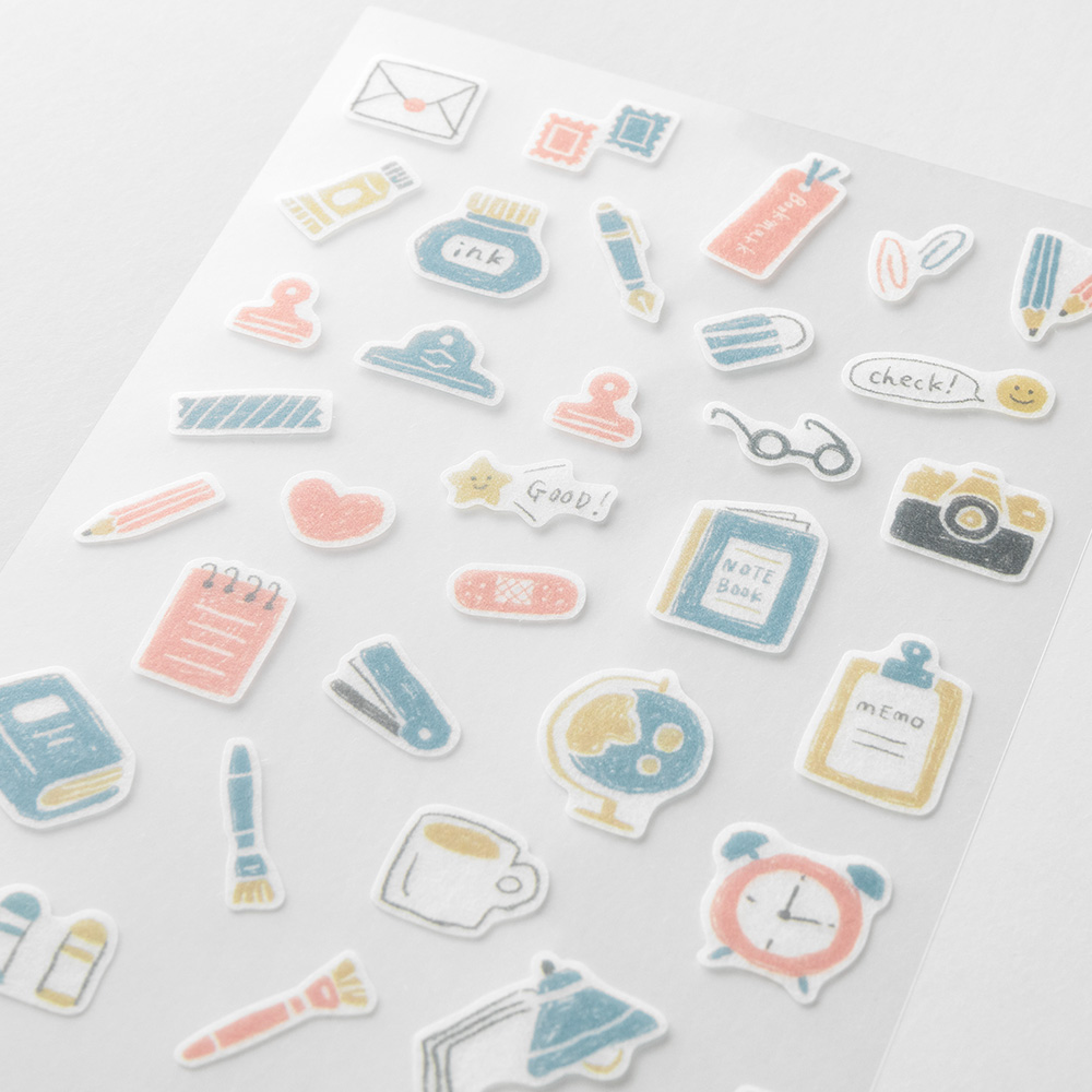 Midori Stationery Sticker - 2 Sheets