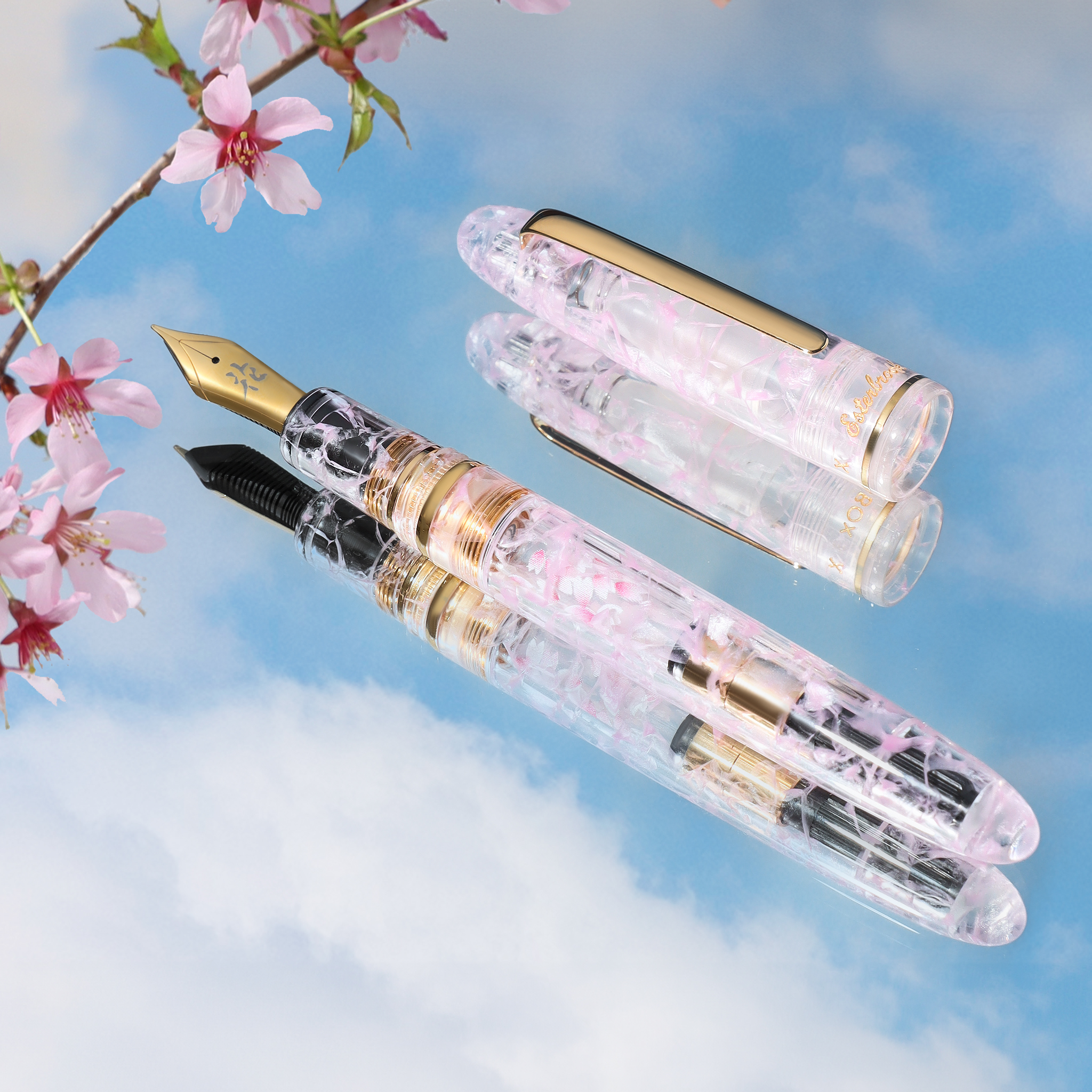 Bungobox x Esterbrook Cherry Blossom