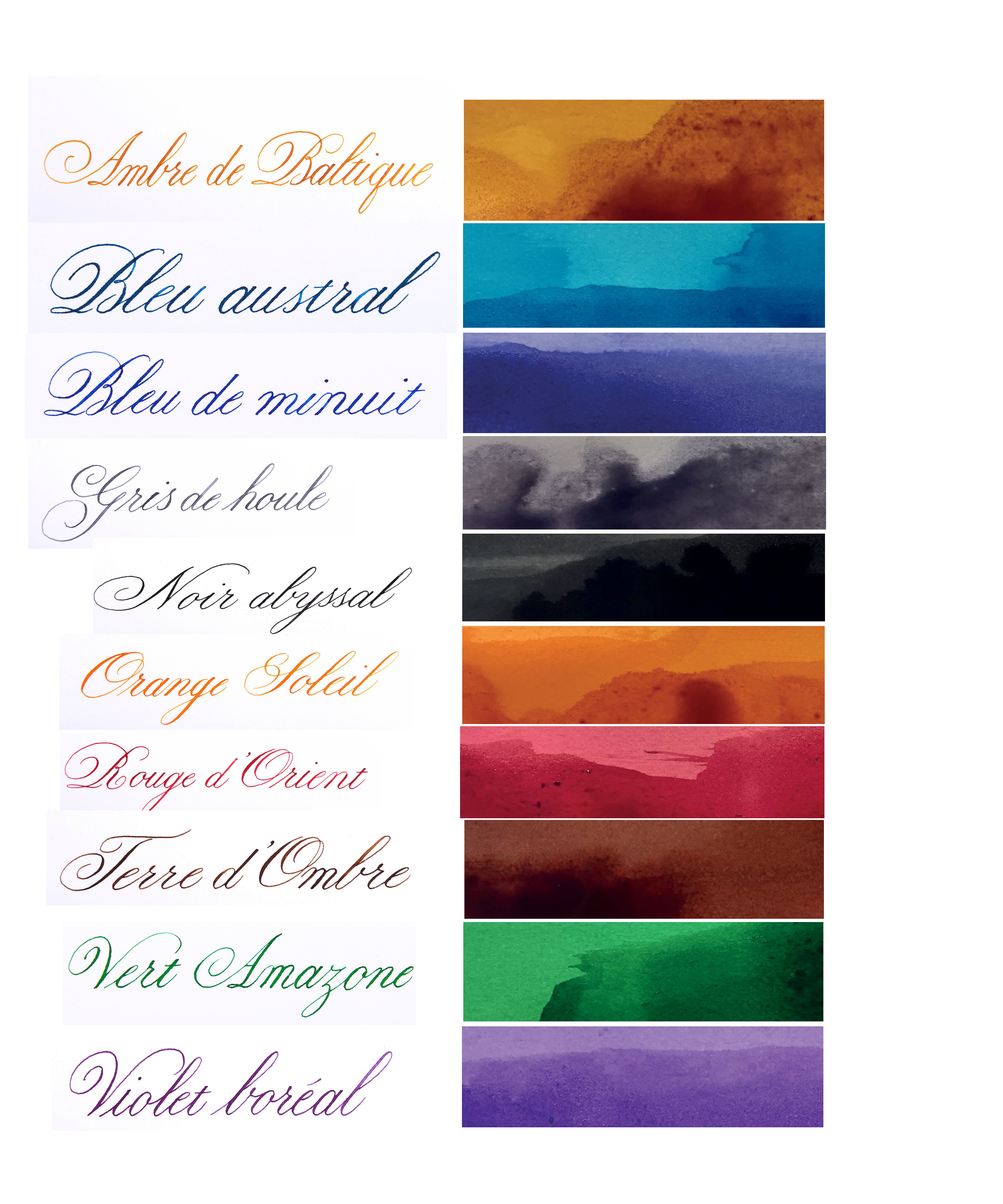 Herbin Essentials Ink Sample Set