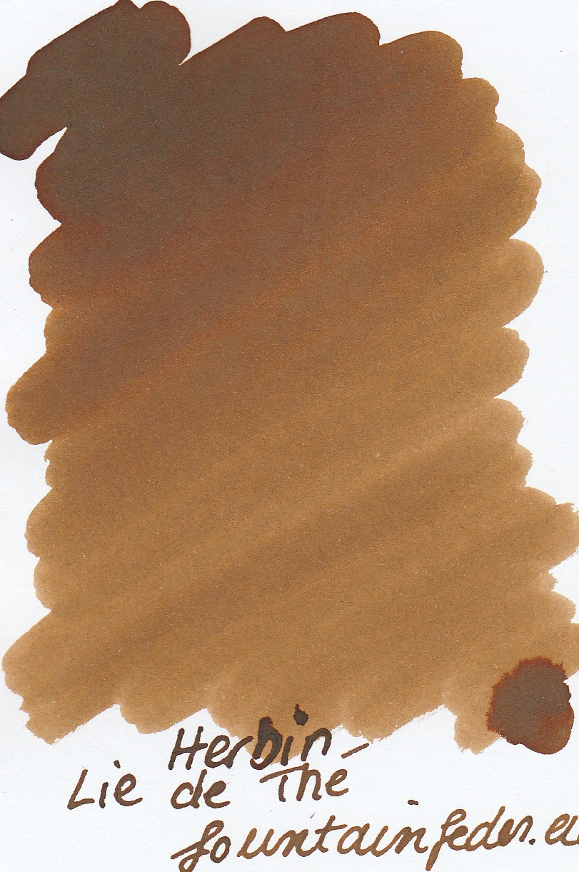 Herbin Lie de Thè Ink Sample 2ml