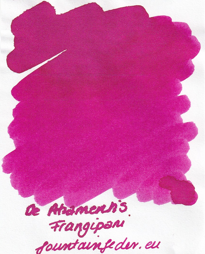 DeAtramentis Scented Frangipani Ink Sample 2ml